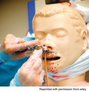 Epistaxis skill station.