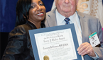 Giovana R. Thomas, MD and TRIO President Fred Owens, MD